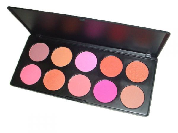 Paleta 10 cores de blush